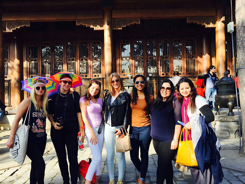 LTL Beijing students exploring China