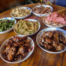 Homestay Food in Chengde